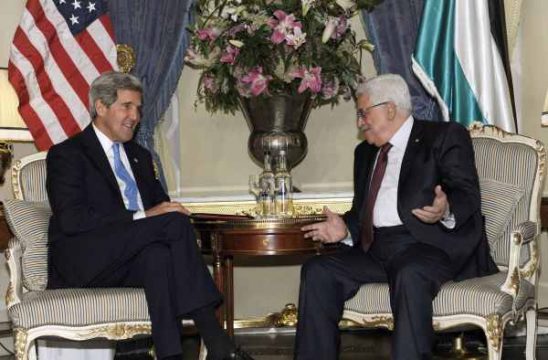 US-Außenminister John Kerry und Palästinenser-Präsident Mahmud Abbas