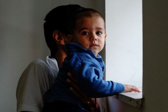 Afghanen besetzen seit einer Woche ein leer stehendes Asylbewerberheim in Brüssel