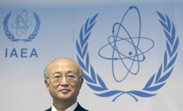 IAEA-Chef Yukiya Amano zum Auftakt der Sitzung des Gouverneursrates
