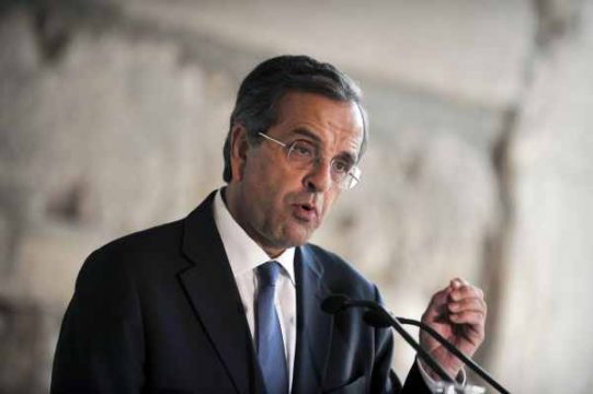 Der griechische Regierungschef Antonis Samaras