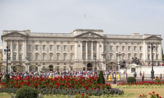 Der Buckingham-Palast in London