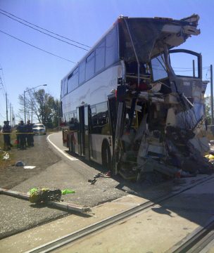 Schweres Unglück an Bahnübergang in Kanada