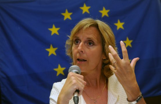 EU-Klimakommissarin Connie Hedegaard (am 6.9.)