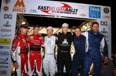 East Belgian Rallye: Patrick Snijers vor Hermen Kobus und Chris Van Woensel