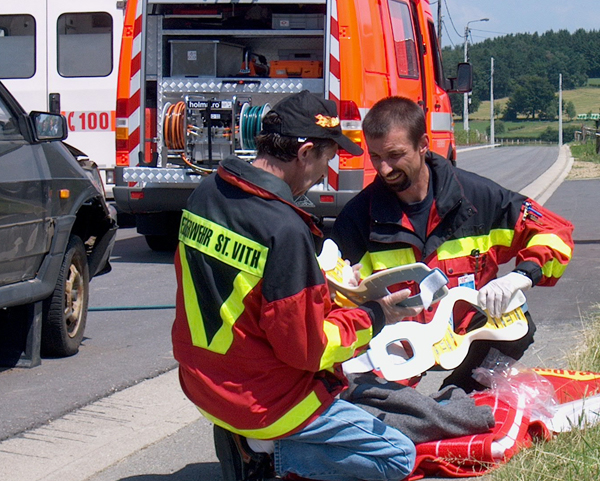 Einsatz der Freiwilligen Feuerwehr St. Vith