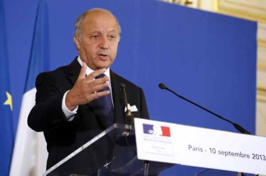 Frankreichs Außenminister Laurent Fabius