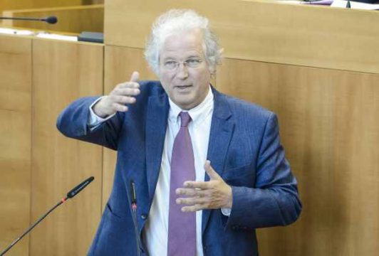 Der Bürgermeister von Auderghem, Didier Gosuin