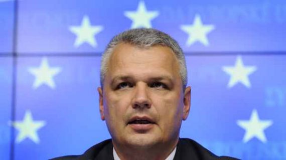 Der litauische Landwirtschaftsminister Vigilijus Jukna