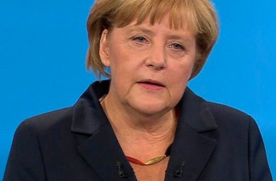 Merkel sorgte mit ihrer Deutschland-Kette für Aufsehen