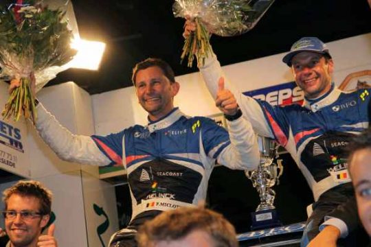 Freddy Loix und sein Co-Pilot Frederic Miclotte