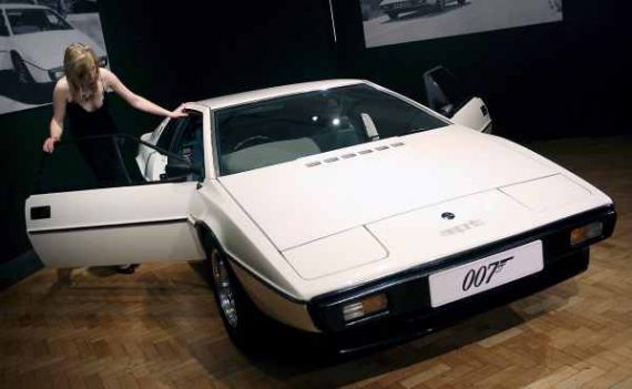 Der Lotus Esprit aus dem James-Bond-Film "Der Spion, der mich liebte" von 1977