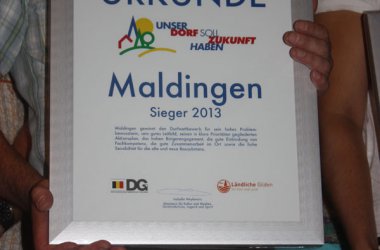 Maldingen gewinnt "Unser Dorf soll Zukunft haben"