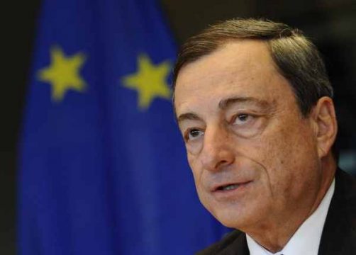 EZB-Chef Mario Draghi in Brüssel