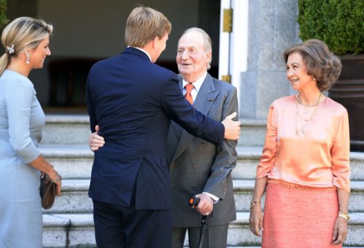 Königspaare unter sich: Willem-Alexander und Maxima besuchen Juan Carlos und Sofia