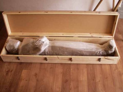 Die am 3. August entdeckte Mumie