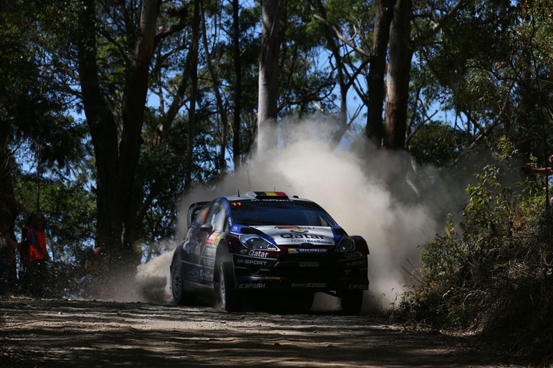 Rallye Australien: Thierry Neuville im Ford Fiesta