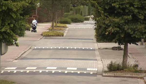 Die Noeretherstraße in Eupen