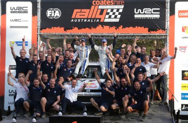 Volkswagen und Ogier gewinnt die Rallye Australien