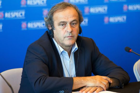 UEFA-Präsident Michel Platini