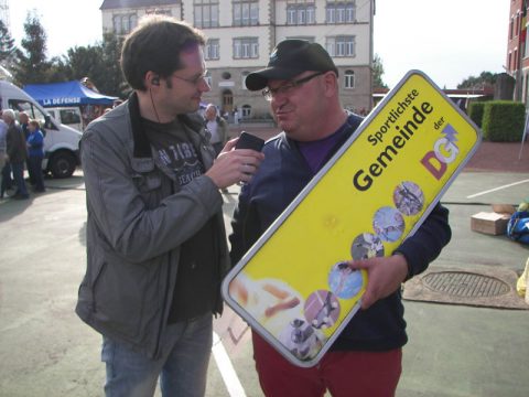 Eupen ist neue sportlichste Gemeinde in der DG: Schöffe Michael Scholl im Interview mit Olivier Krickel