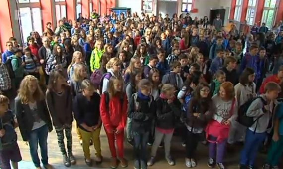 Erster Schultag an der Pater Damian-Sekundarschule in Eupen