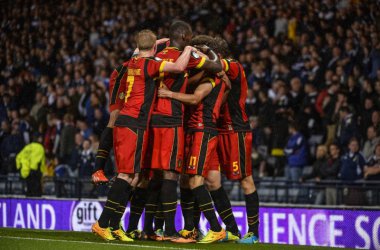 Belgien gewinnt mit 2:0 in Schottland