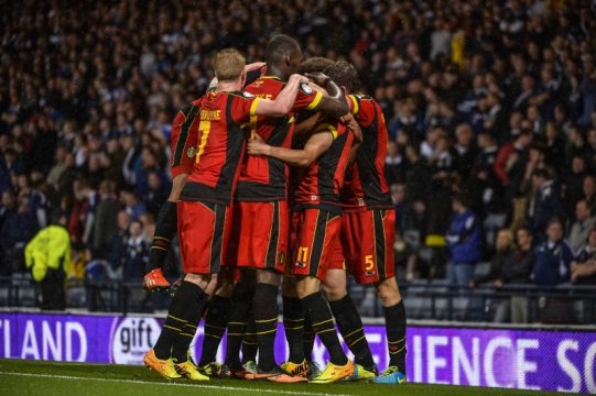 Belgien gewinnt mit 2:0 in Schottland