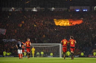 Belgien gewinnt mit 2:0 in Schottland