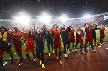 Belgien gewinnt mit 2:0 in Schottland