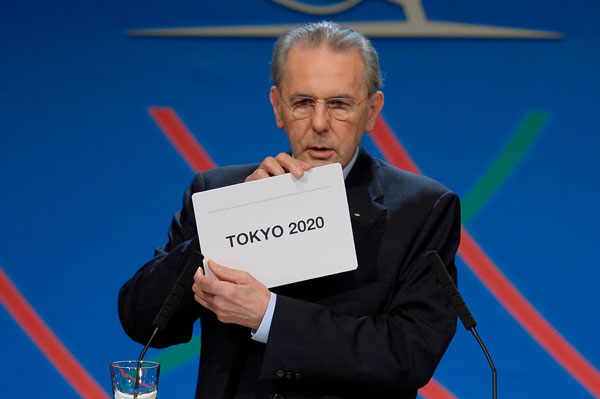 Tokio richtet Olympische Spiele 2020 aus