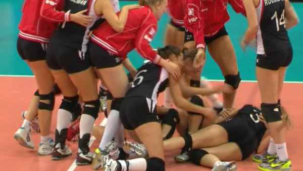 Belgische Damen im Halbfinale der Volleyball-EM