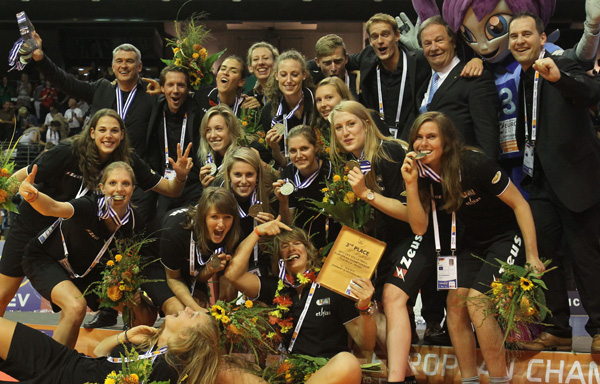 Volleyball-EM: Belgiens Frauen gewinnen Bronze