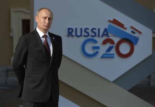 G20-Gastgeber Wladimir Putin