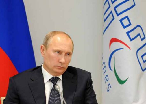 Kremlchef Wladimir Putin kritisiert die Olympia-Arbeiten in Sotschi