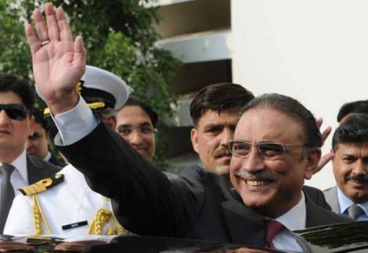 Der pakistanische Präsident Asif Ali Zardari