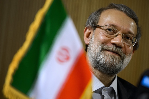Der einflussreiche iranische Parlamentspräsident Ali Laridschani