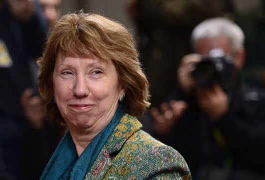 Die EU-Außenbeauftragte Catherine Ashton gratulierte Georgien