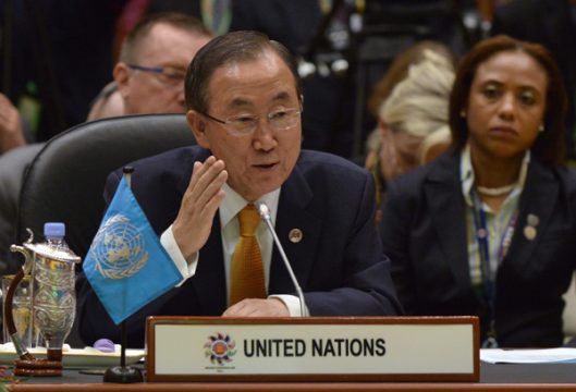 UN-Generalsekretär Ban Ki Moon
