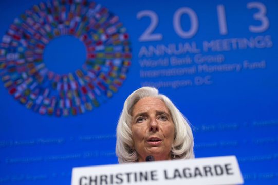 IWF-Chefin Christine Lagarde
