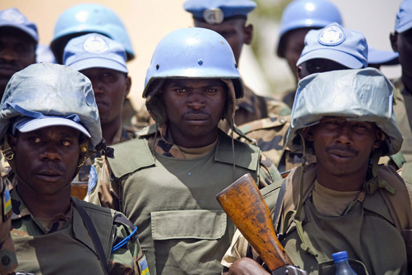 Seit 2007 sind Blauhelmsoldaten in Darfur im Einsatz