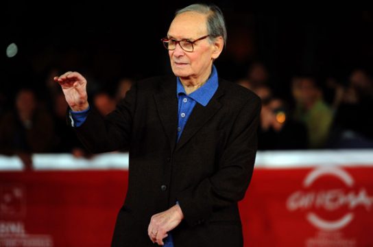 Ennio Morricone beim Filmfestival von Rom 2011