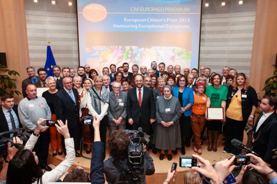 Europäischer Bürgerpreis: Preisträger 2013