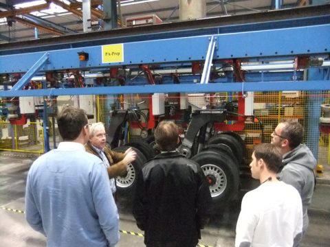 Jobexpedition: Aachener Studenten informieren sich bei der Faymonville AG