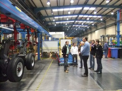 Jobexpedition: Aachener Studenten informieren sich bei der Faymonville AG