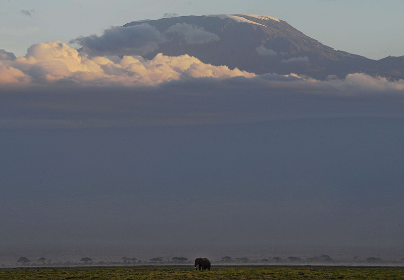 Kilimandscharo: Mit 5895 Metern der höchste Berg Afrikas