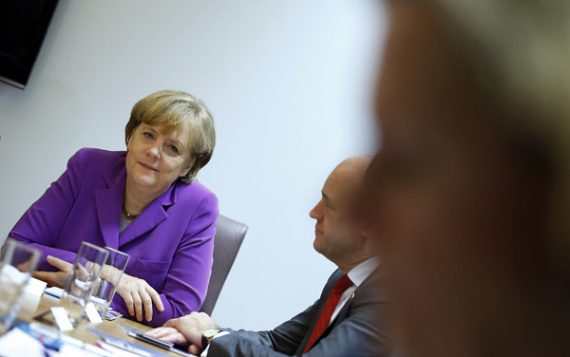 Kanzlerin Angela Merkel in Brüssel
