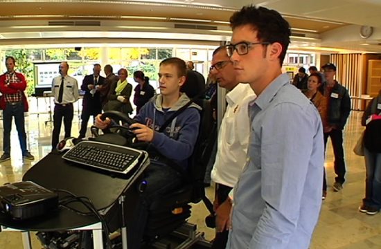 Fahrsicherheitstraining mit Rallyefahrer Thierry Neuville