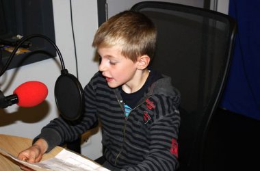 Emmelser Schüler zu Gast im BRF-Studio St. Vith
