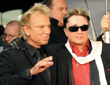 Siegfried & Roy im Oktober 2009 in Hamburg (Archivbild: Marcus Brandt/AFP)