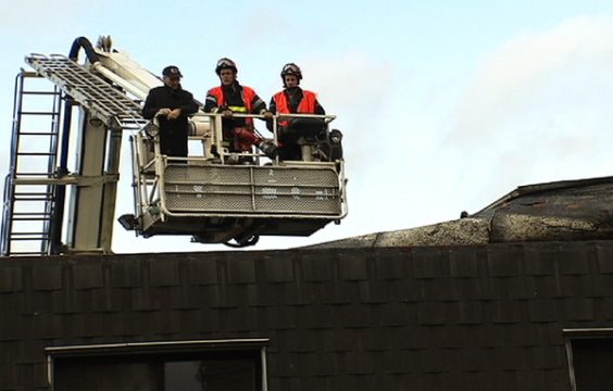 Sturm deckt Dach in Baelen ab